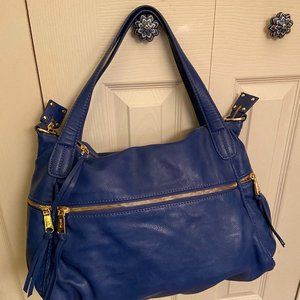 Royal Blue  satchel handbag